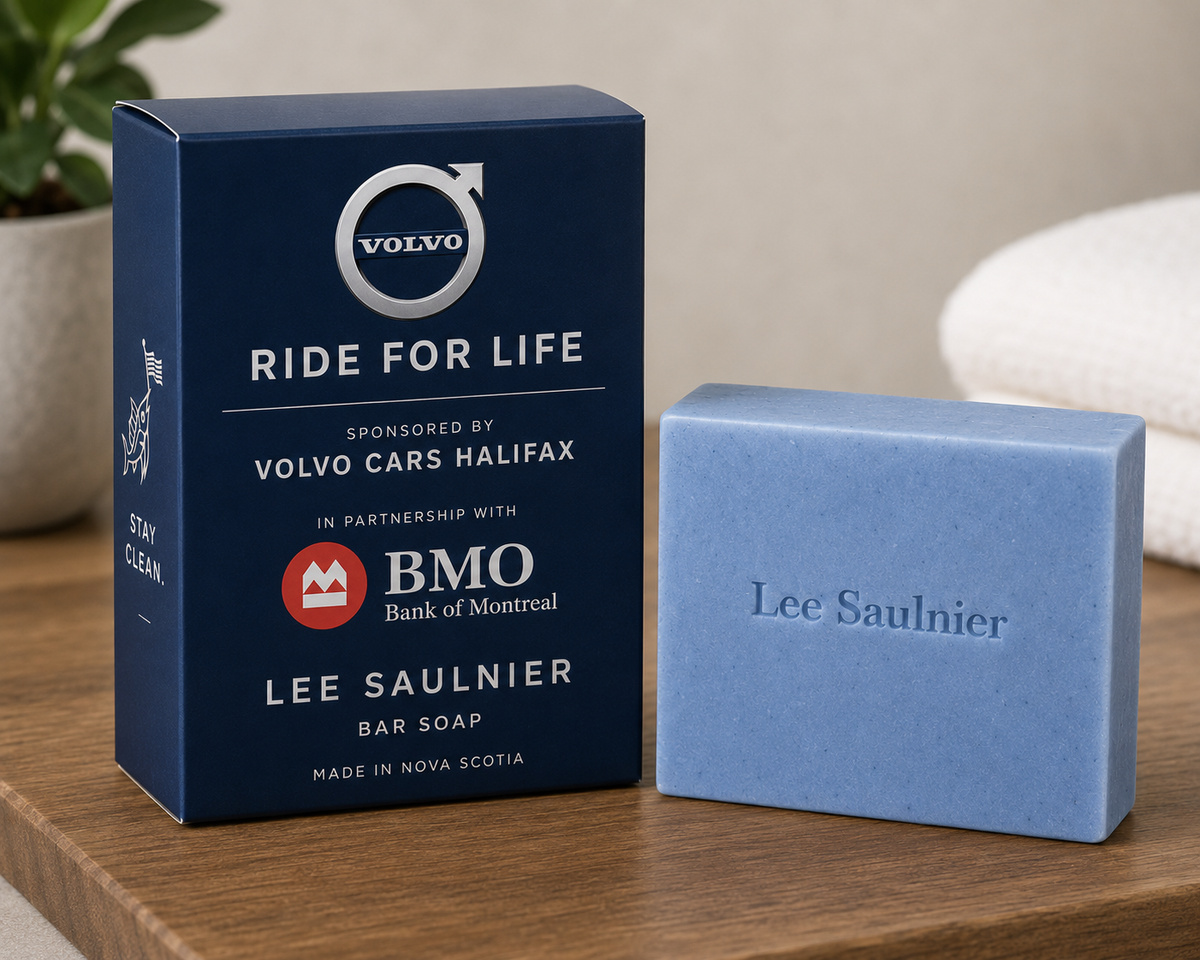 Custom BMO Ride for Cancer BarSoap